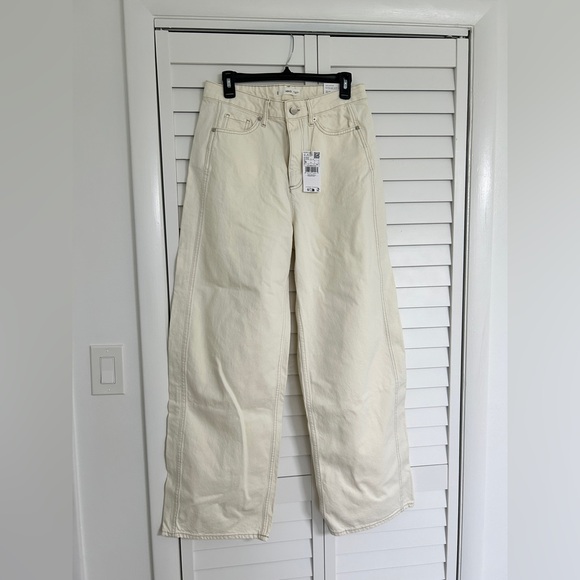 NWT Mango High Waist Balloon Jeans - Picture 3 of 10
